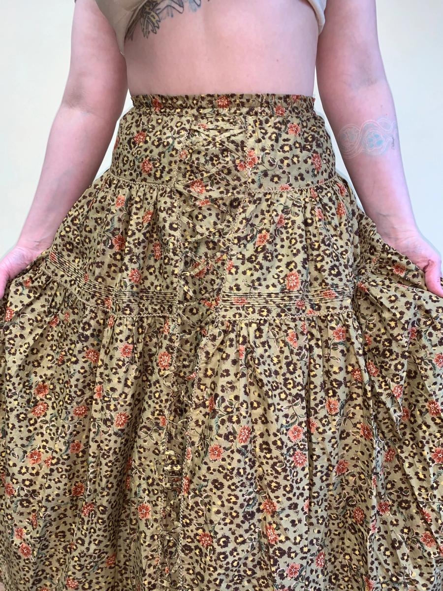 Kankeo Isao Cheetah Print Petticoat product image