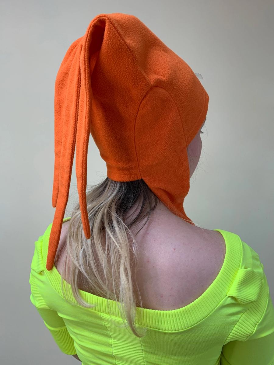 Fötus Orange Fleece Spike Hat product image