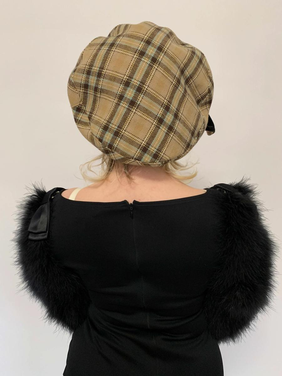 90s Vivienne Westwood Tartan Beret product image