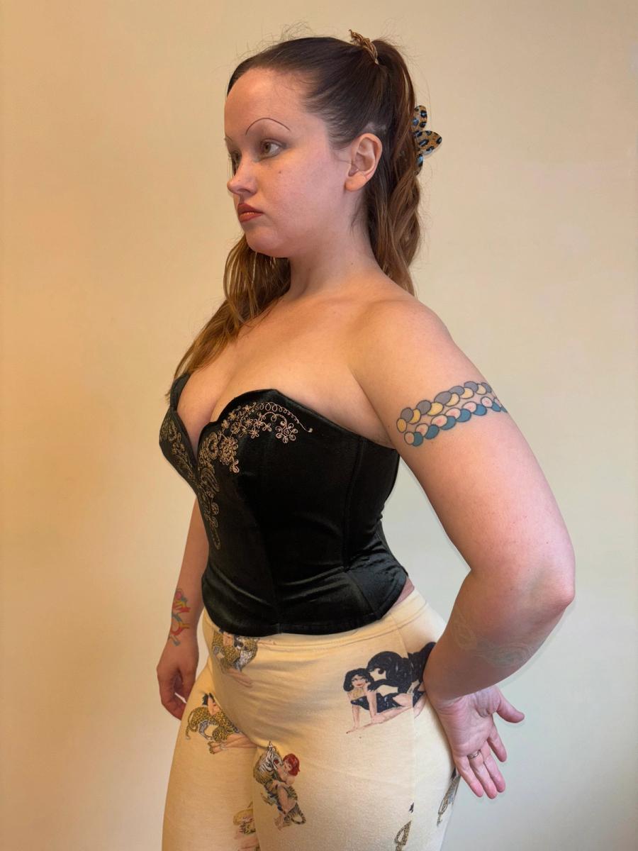 80s Ritmo di Perla Sculpted Bustier  product image