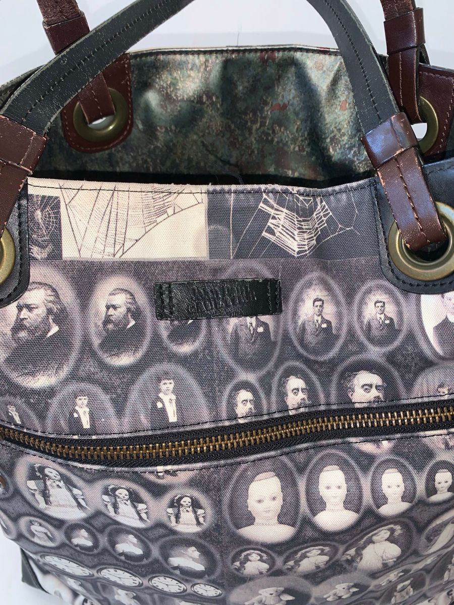 Jean Paul Gaultier 90s Reversible Cameo Teddy Print Tote product image