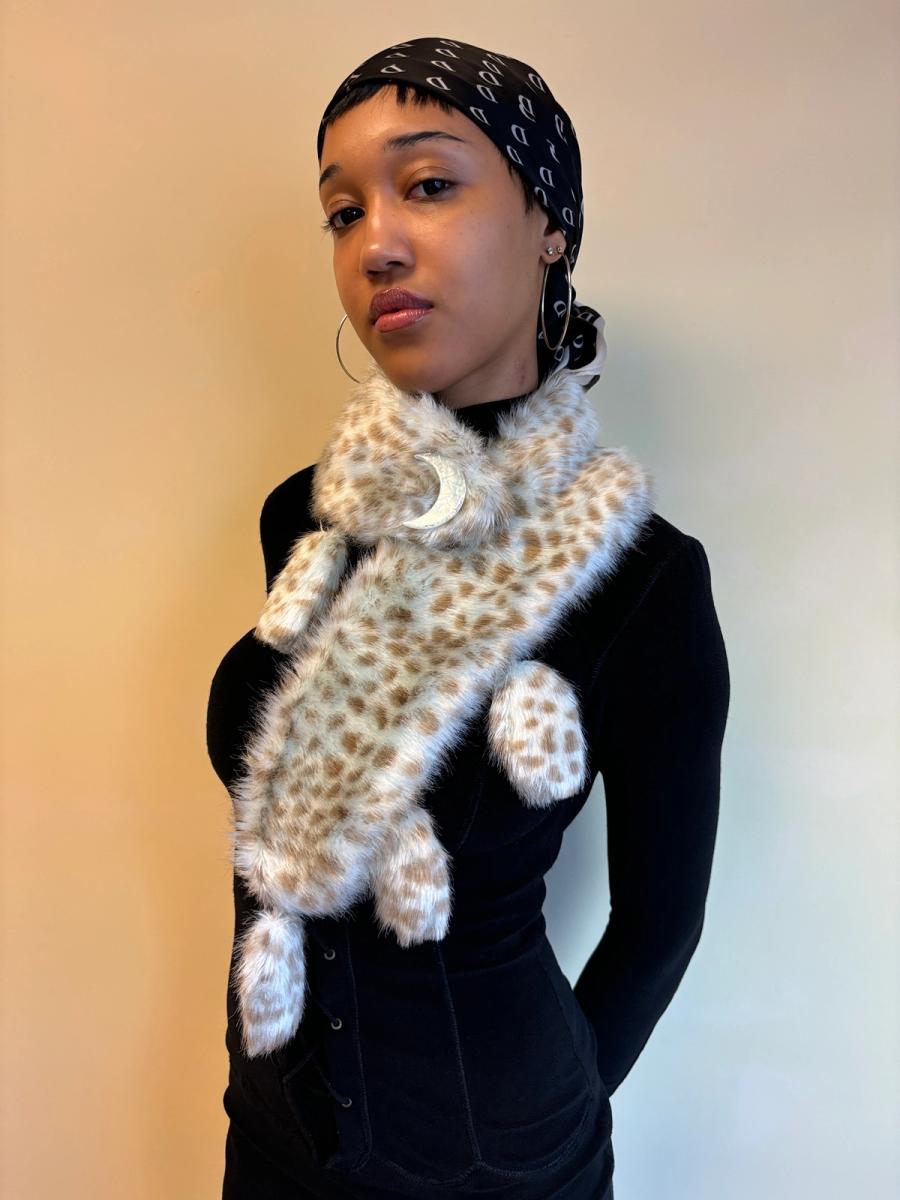 MILK Leopard Stole with Moon Closure product image