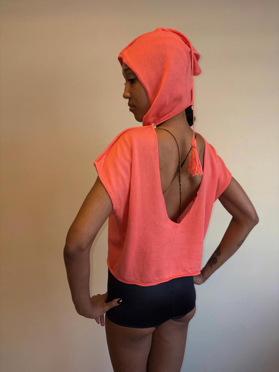 1985 Chantal Thomass Hooded Tassel Knit  product image