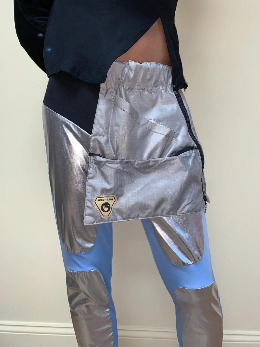 Silver Fötus Utility Belt Skirt product image