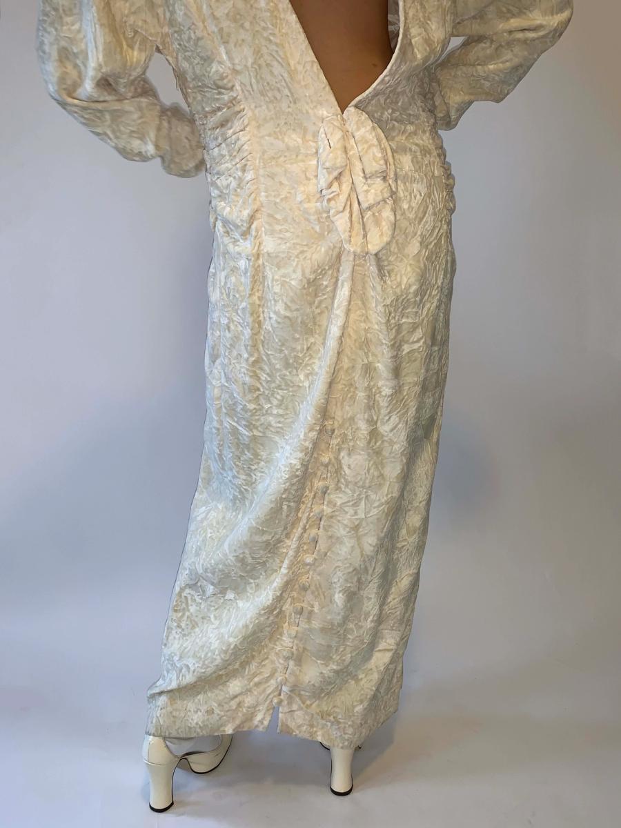 Matsuda 1980s Crushed Velvet Gown product image
