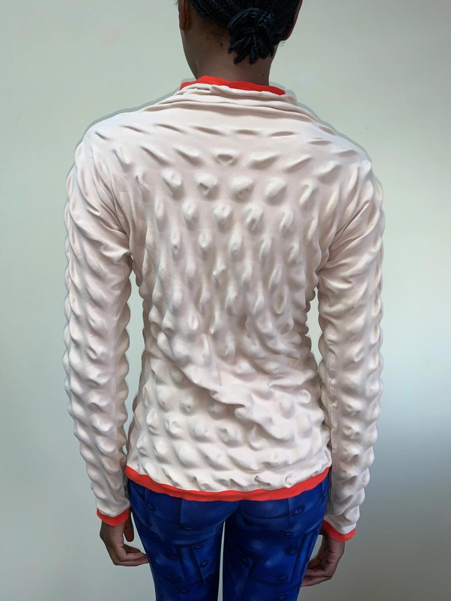 A/W 2000 Issey Miyake Egg Carton Shirt product image
