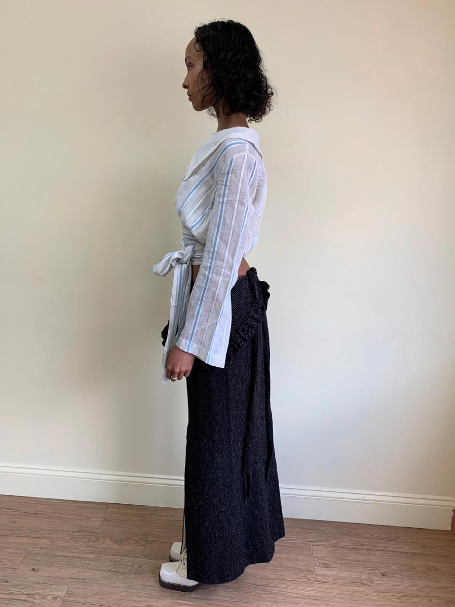 90s 20471120 Detachable Apron Skirt product image
