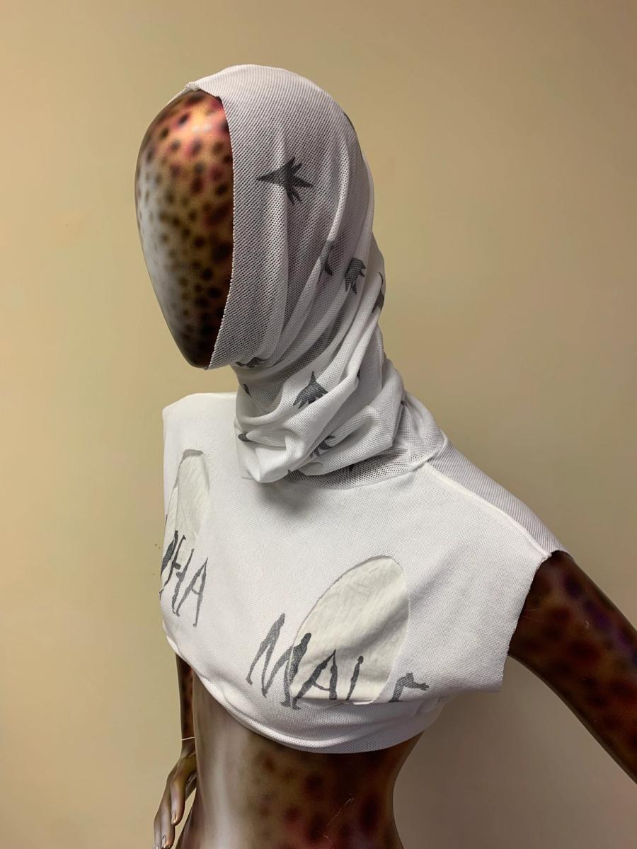 Alpha Male Top With Cotton Mesh Hood product image