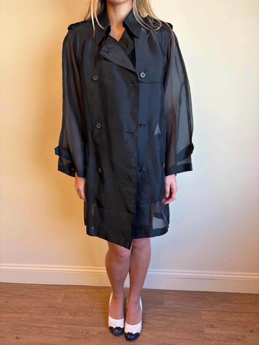 80s Junior Gaultier Sheer Trench product image