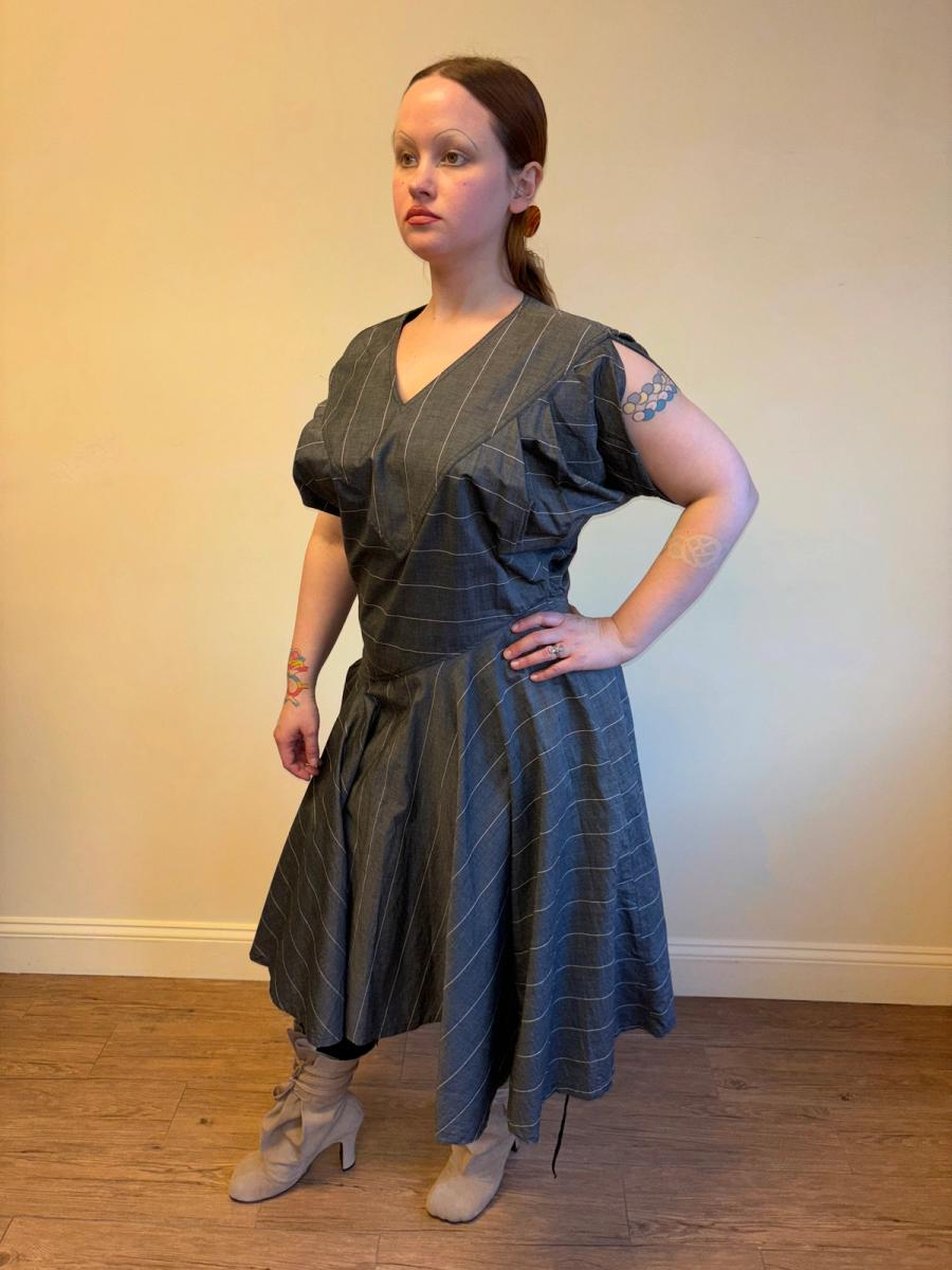 80s Takezo Asymmetrical Summer Dress  product image