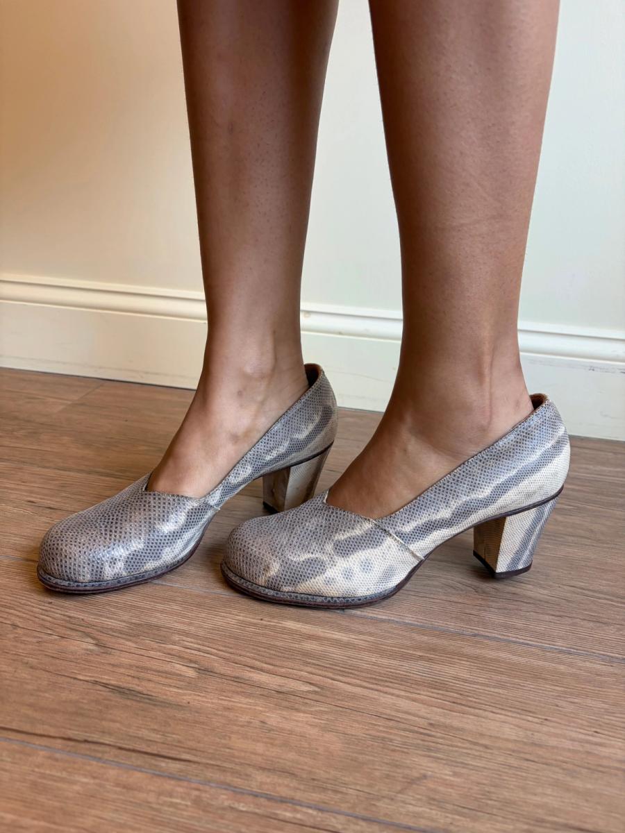 1940s Python Pumps product image