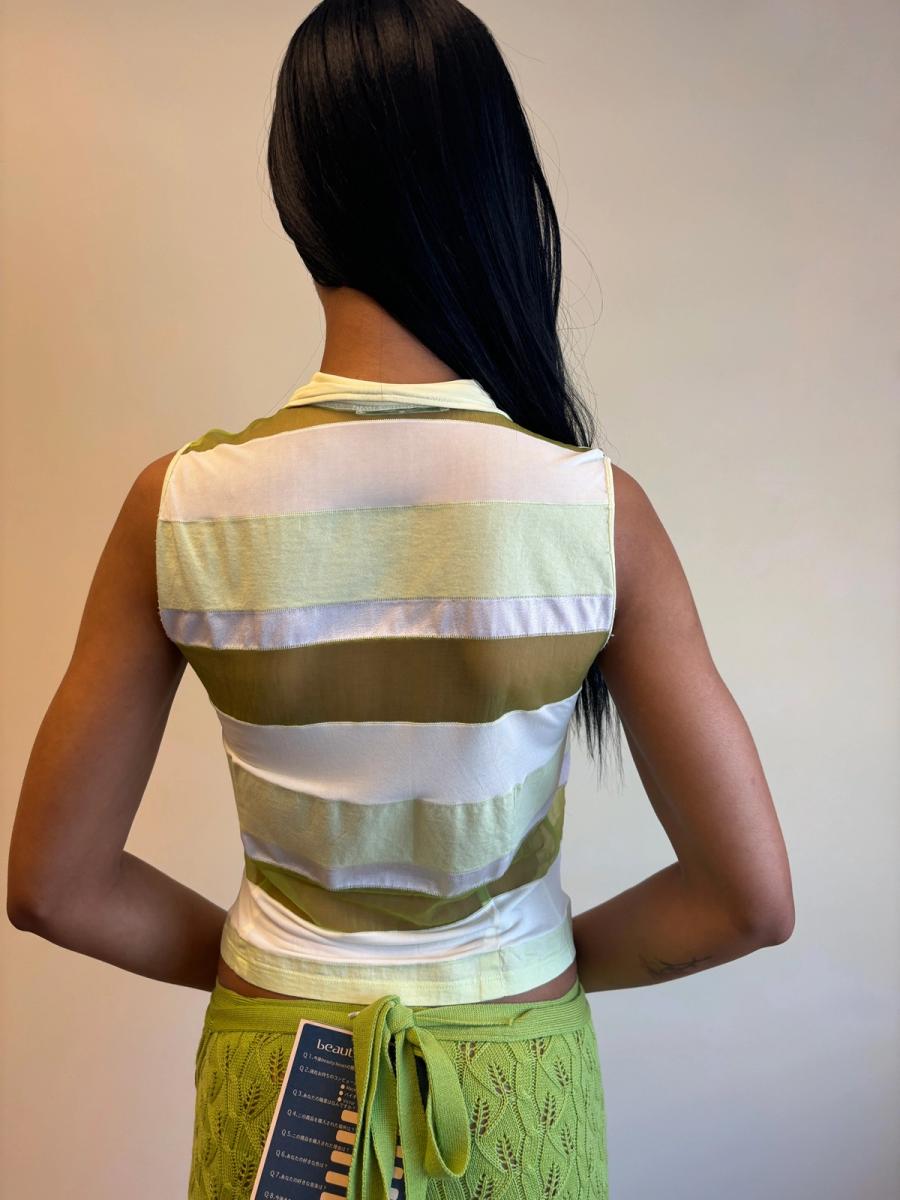 Marithé Francois Girbaud Cutout Mesh Tanktop product image