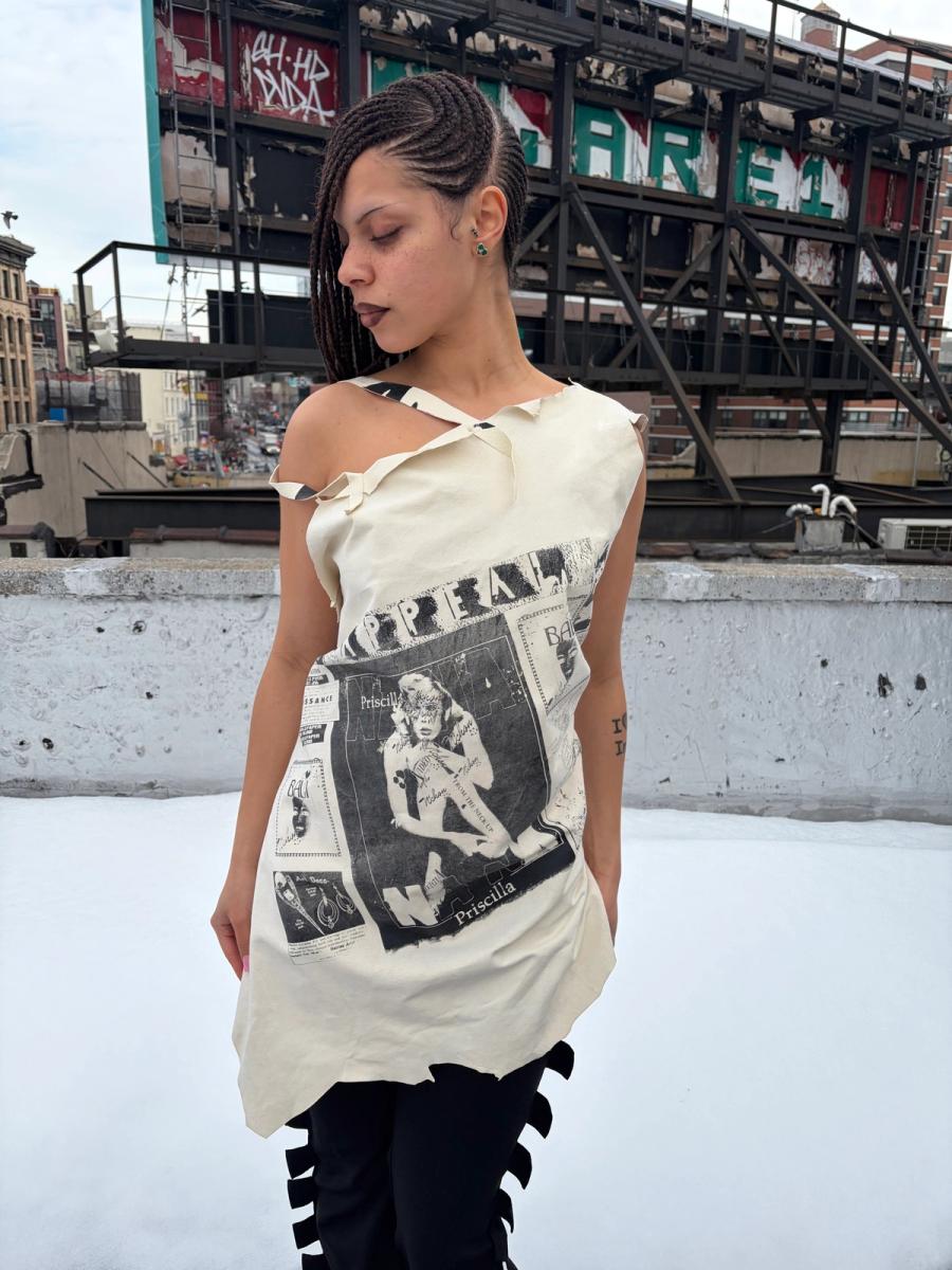 Sex Appeal Suede Asymmetric Tunic product image