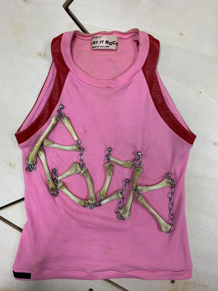 1971 Vivienne Westwood "Let it Rock" Chicken Bone Shirt product image