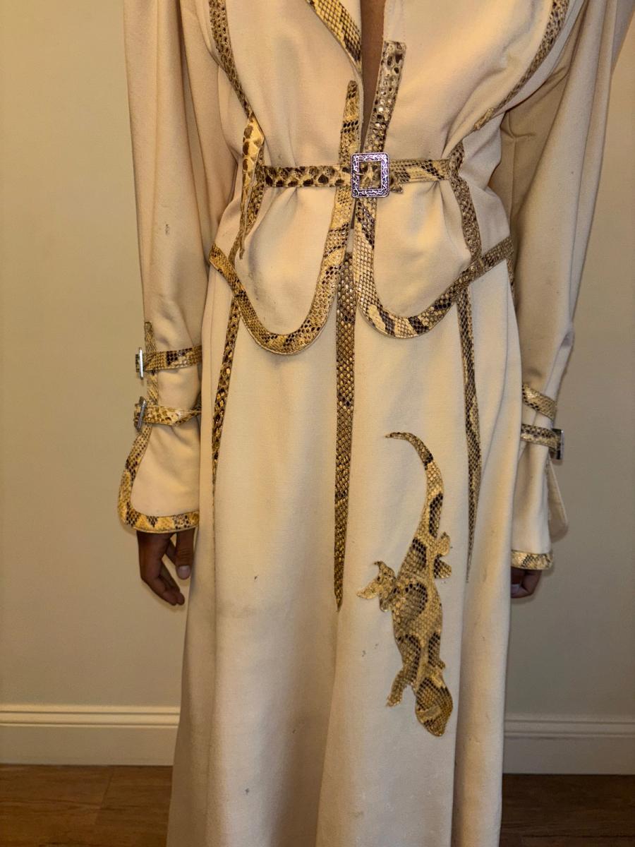 70s Bill Gibb Lizard Cutout Set product image