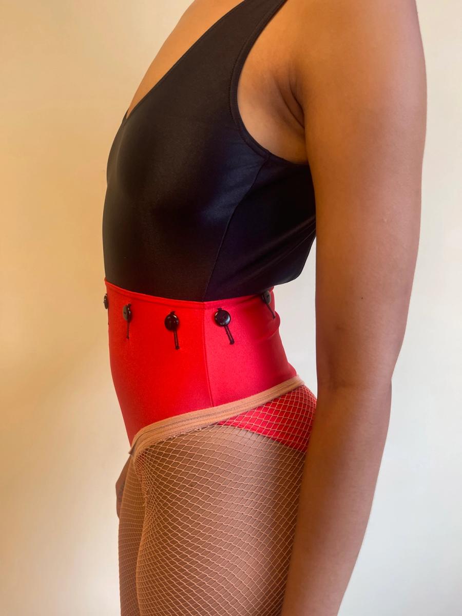 80s Chantal Thomass Button Swimsuit  product image