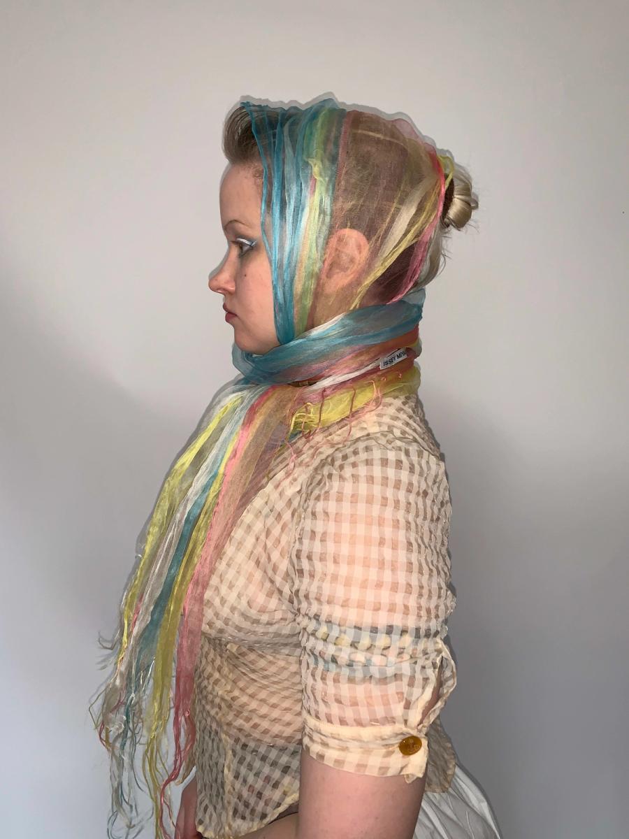 Issey Miyake Multicolor Scarf product image