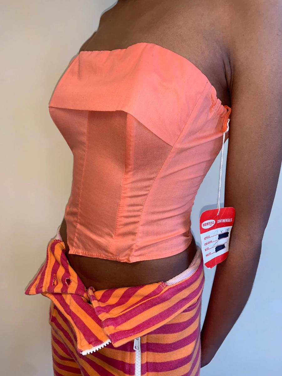 1950s Boned Bustier Hertisse Continentals  product image