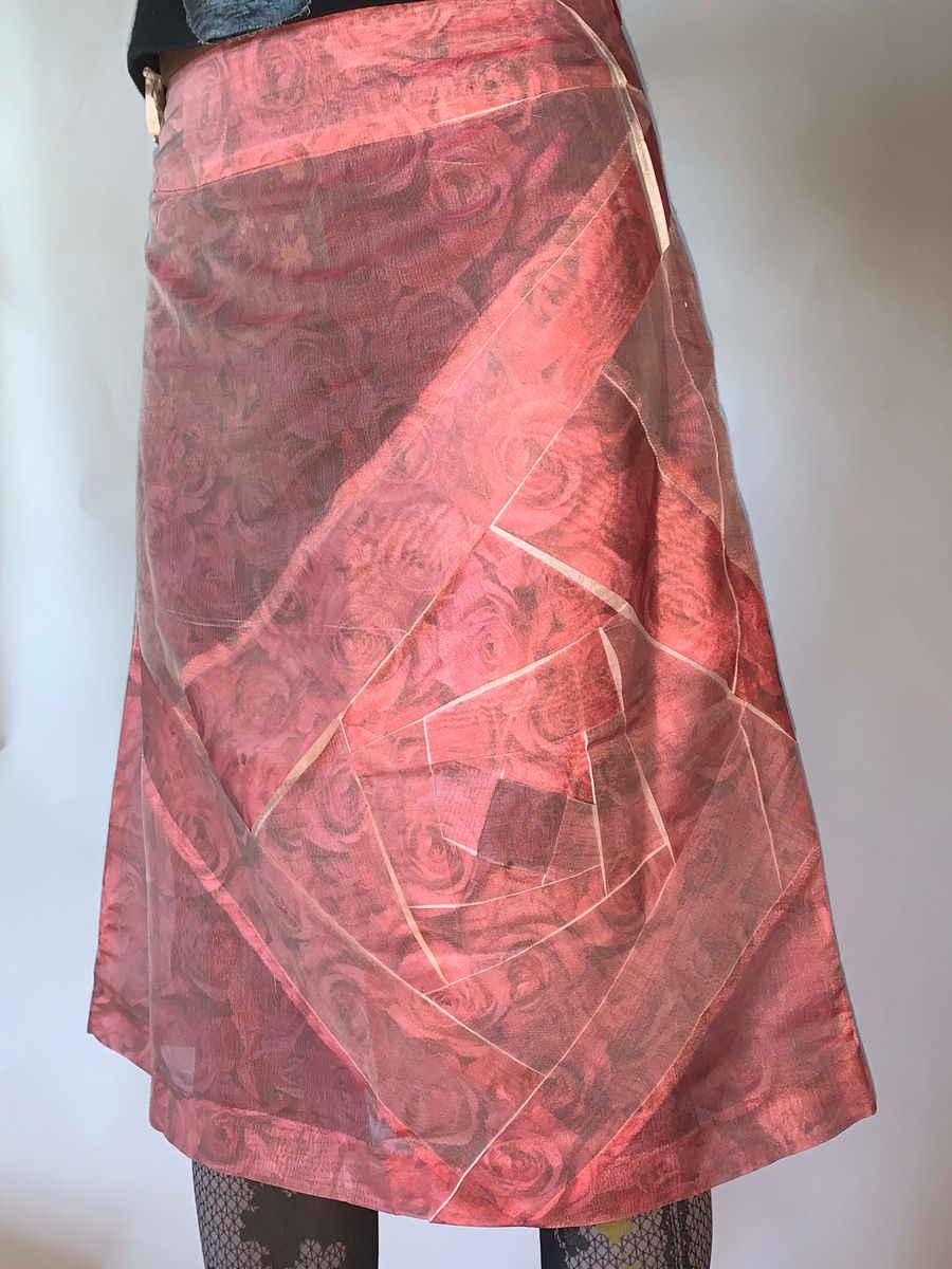 Kyoichi Fujita Pleated Sculptural Rose Skirt product image