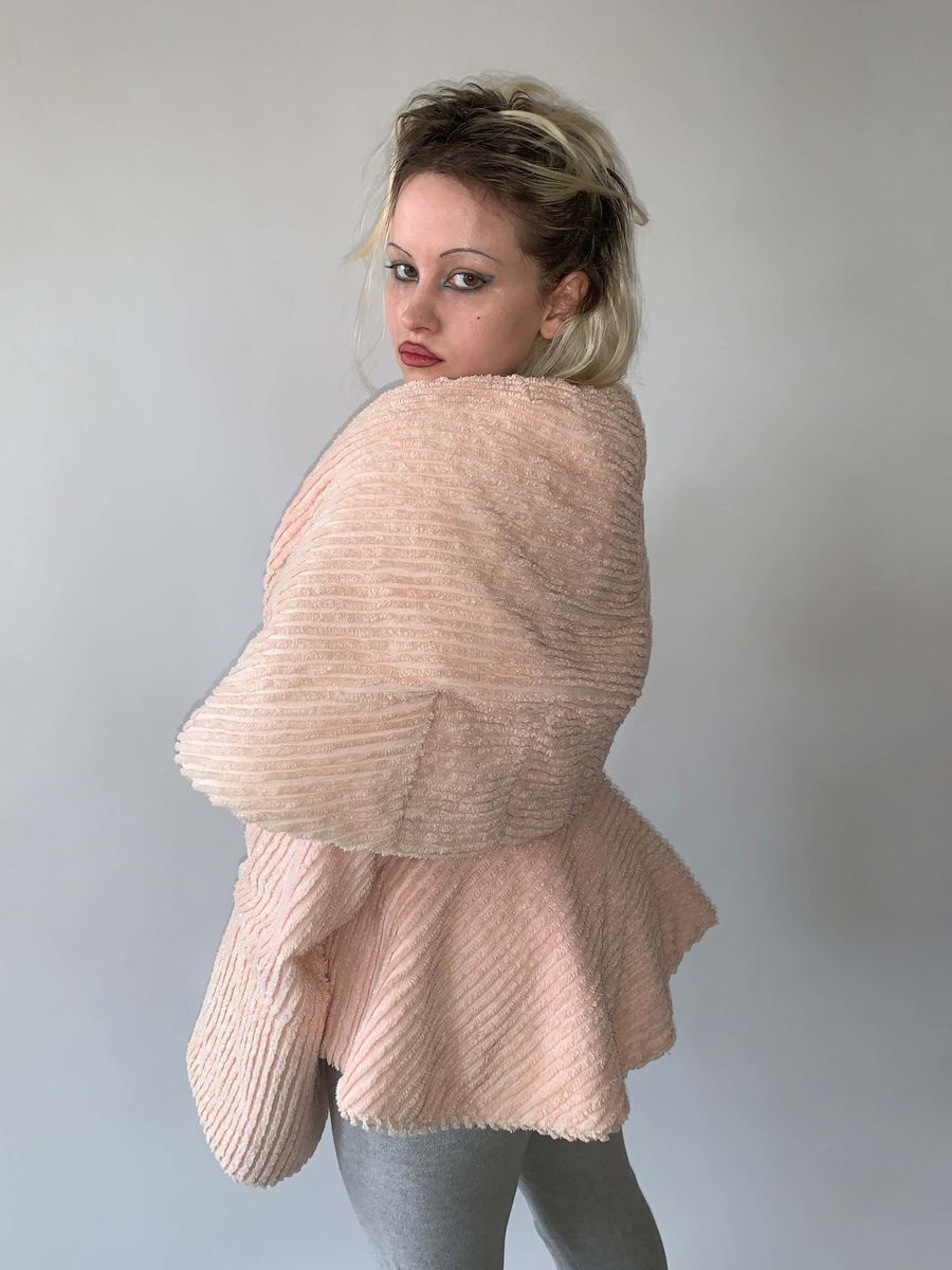 Norma Kamali Toweling Hooded Jacket product image