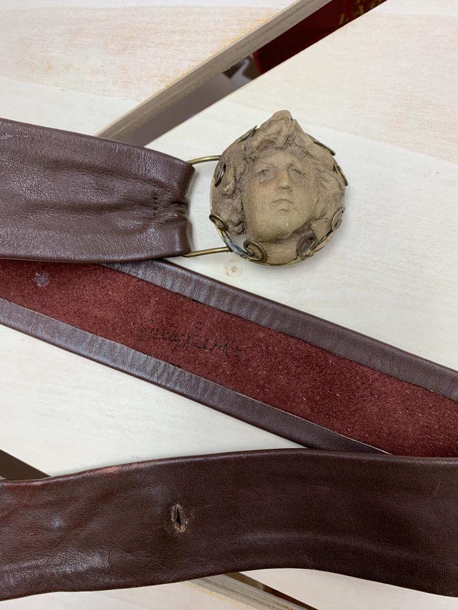 Vintage Sculpted Face Belt product image