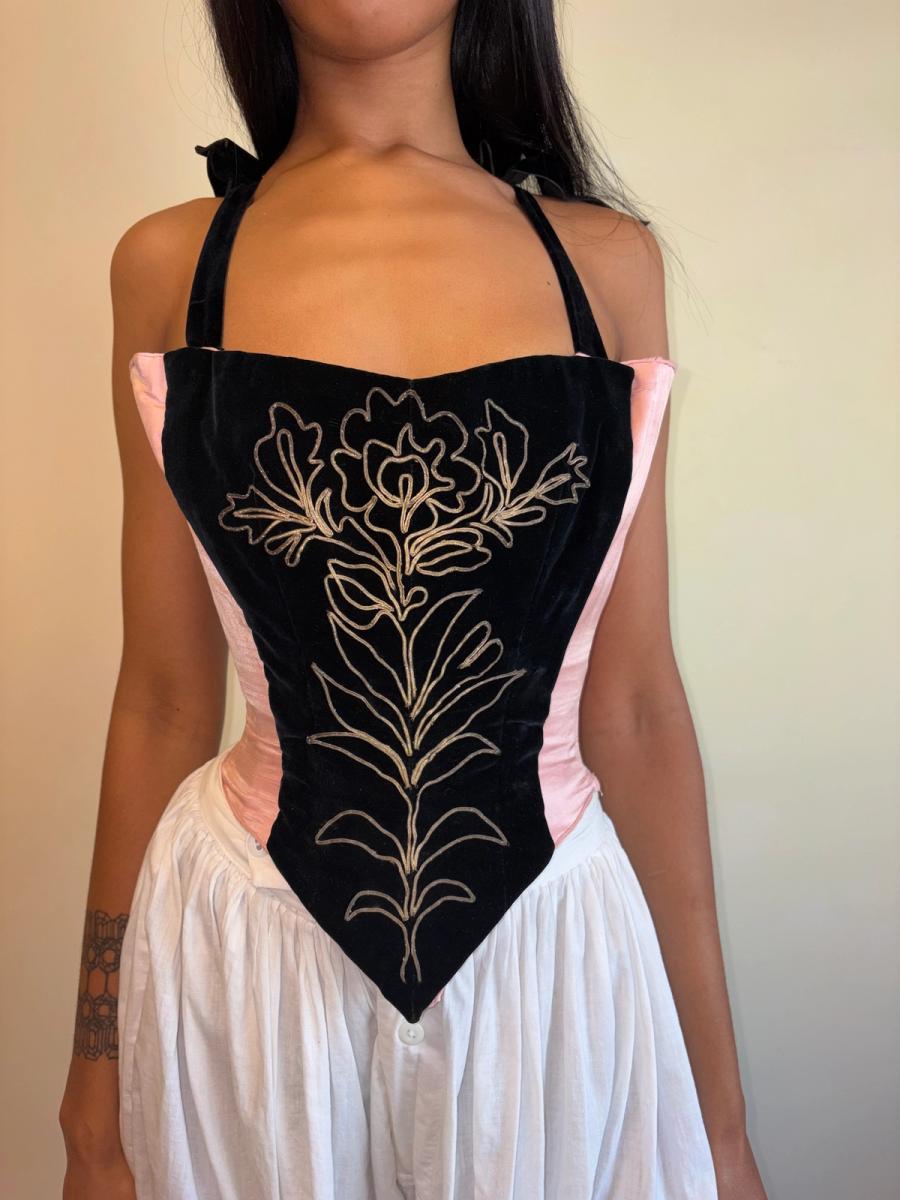 French Belle Époque Evening Bodice  product image