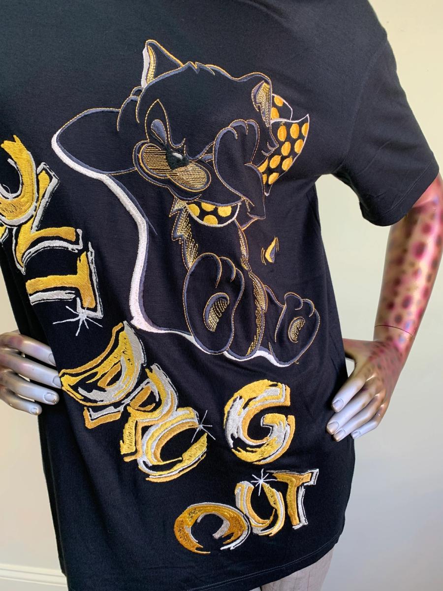 Iceberg 'Don't Drug Out' Embroidered Tee  product image