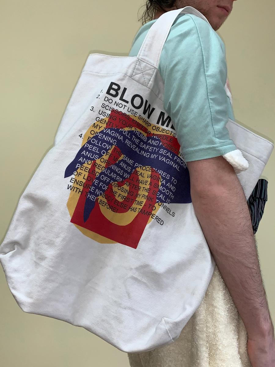 Vivienne Westwood Gold Label 2006 'Blow Me Up' / 'Propaganda' Tote product image