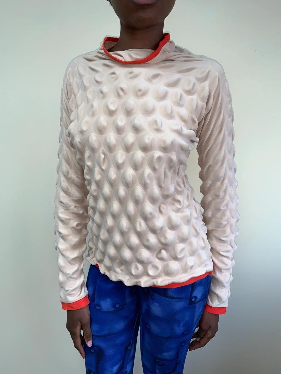 A/W 2000 Issey Miyake Egg Carton Shirt product image