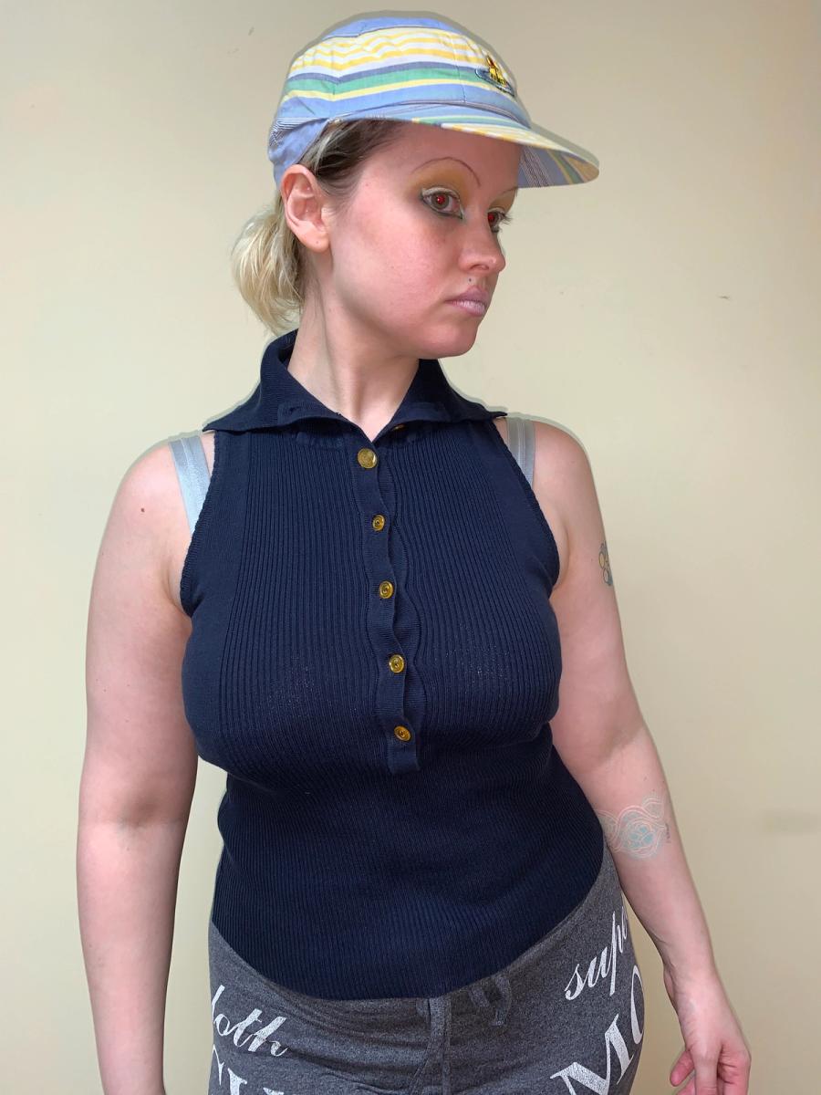 90s Vivienne Westwood Gold Label Sleeveless Knit product image