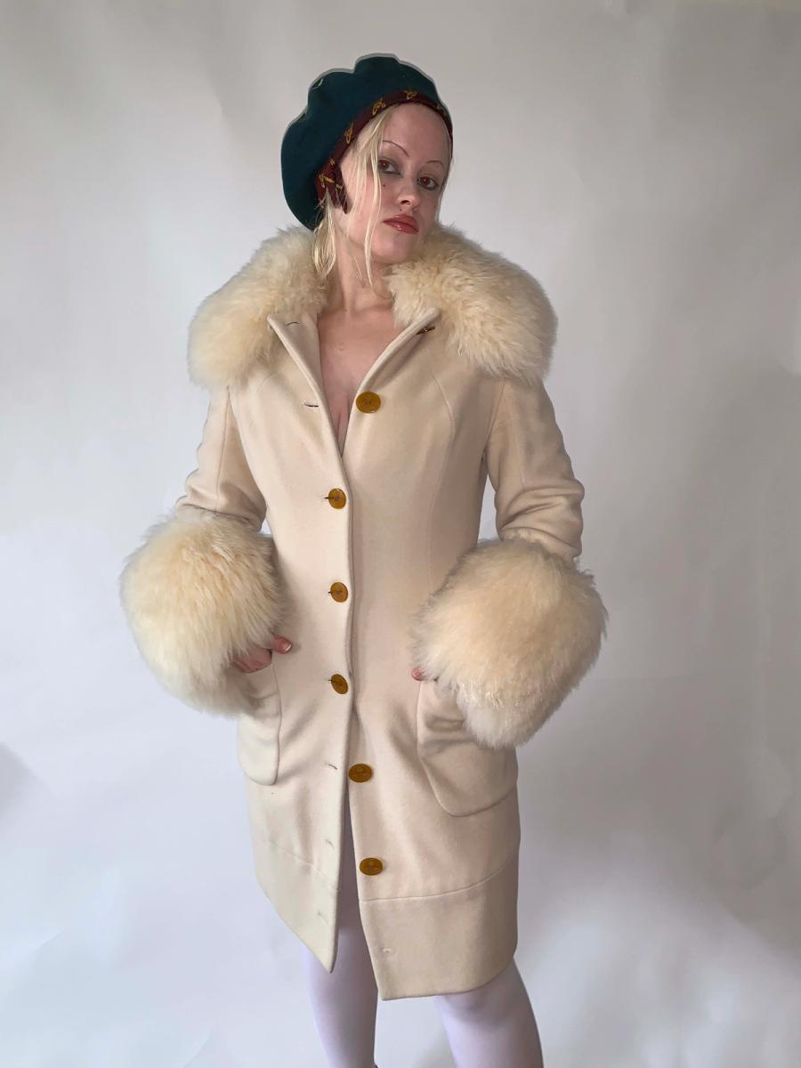 Vivienne Westwood Ivory Poodle Coat product image