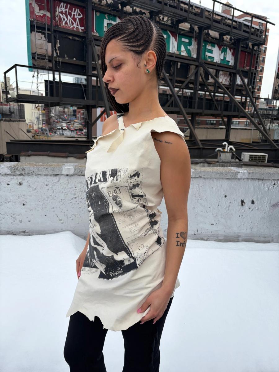 Sex Appeal Suede Asymmetric Tunic product image