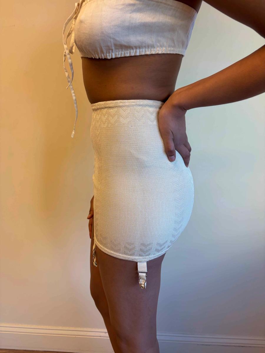 Antique 1930s Deco Knit Girdle  product image