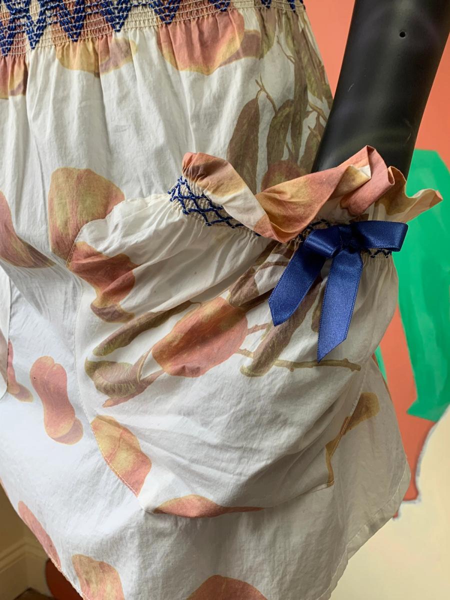 Vivienne Westwood S/S 1997 'Vive la Bagatelle' Smocked Peach Dress product image