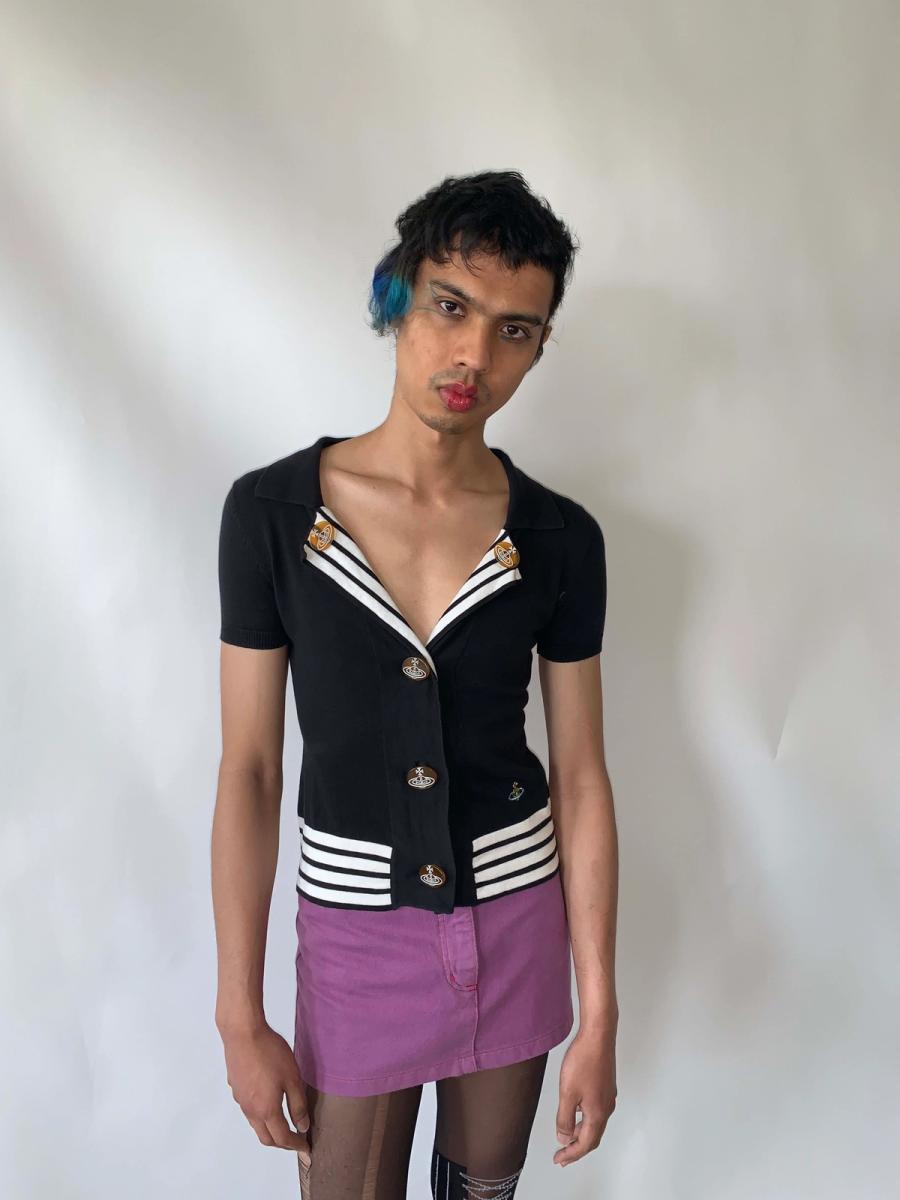 Vivienne Westwood Red Label Oversized Orb Button Top product image