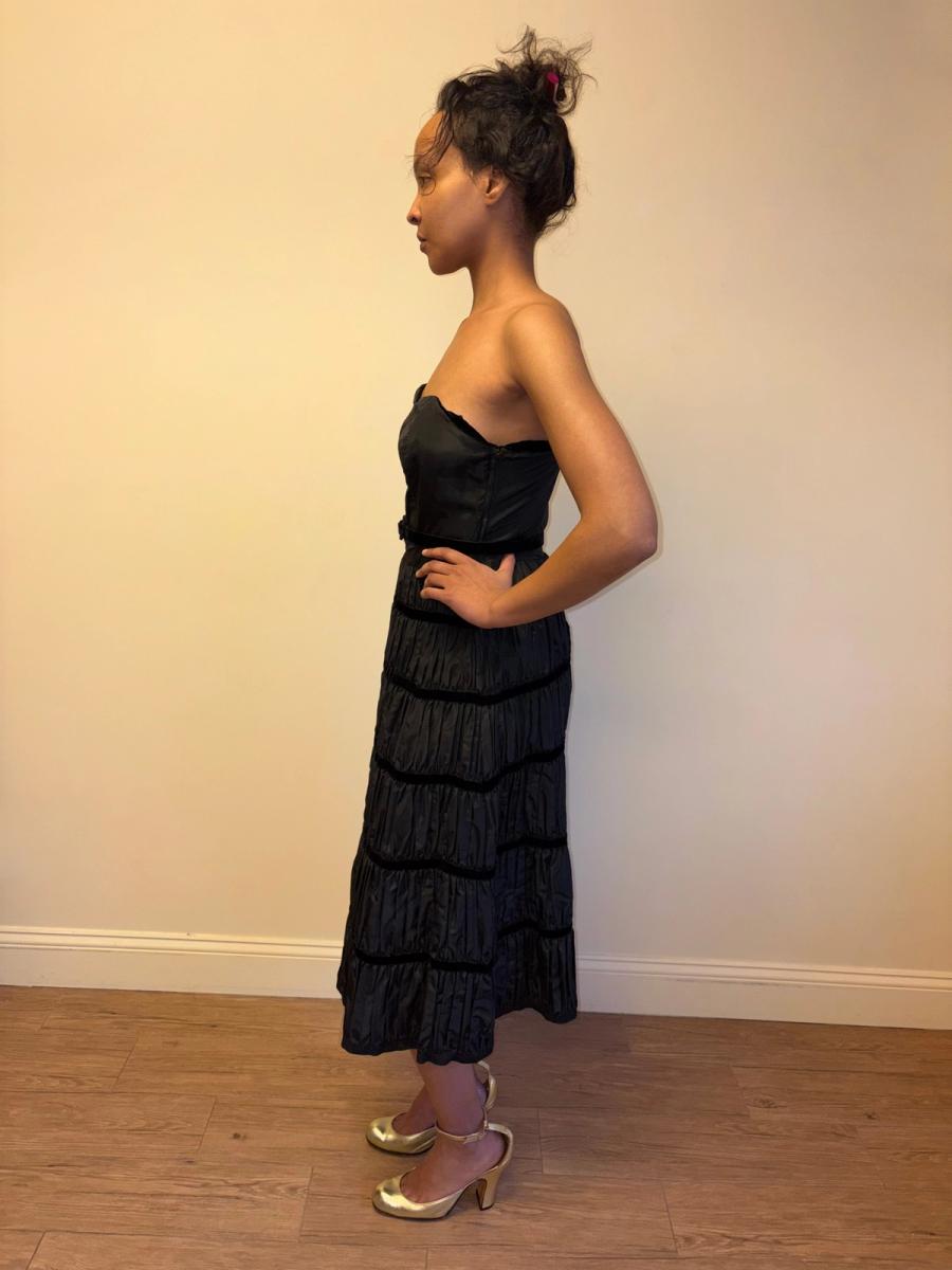 1950s Rembrandt Tiered Dress product image