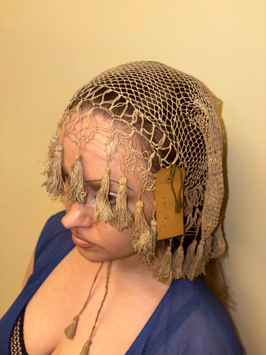 Antique Victorian Horse Fly Hat product image