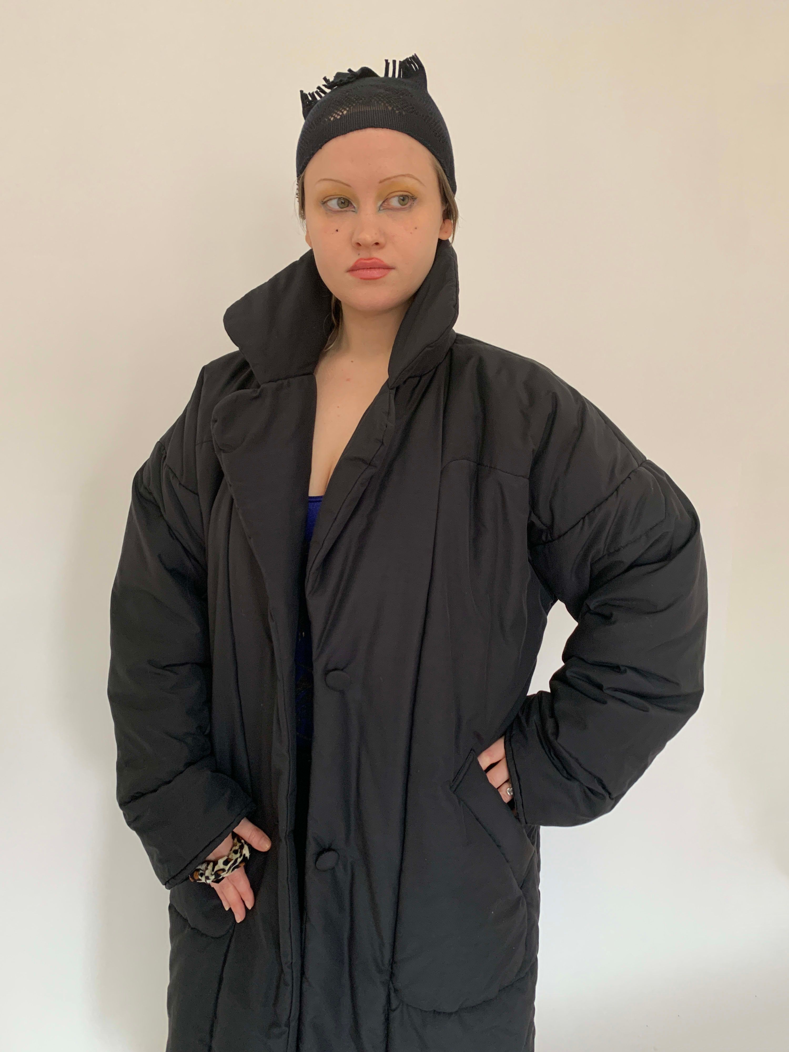 Black sleeping bag outlet coat