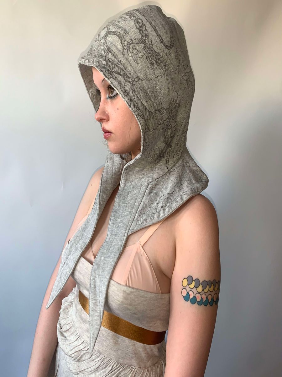 Yeah Right!! Hood with Detachable Fur Trim  product image