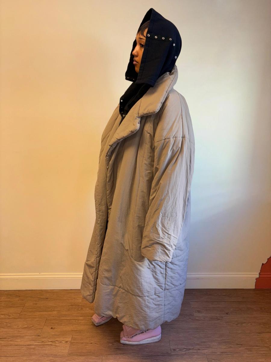 80s Norma Kamali OMO Sleeping Bag Coat product image