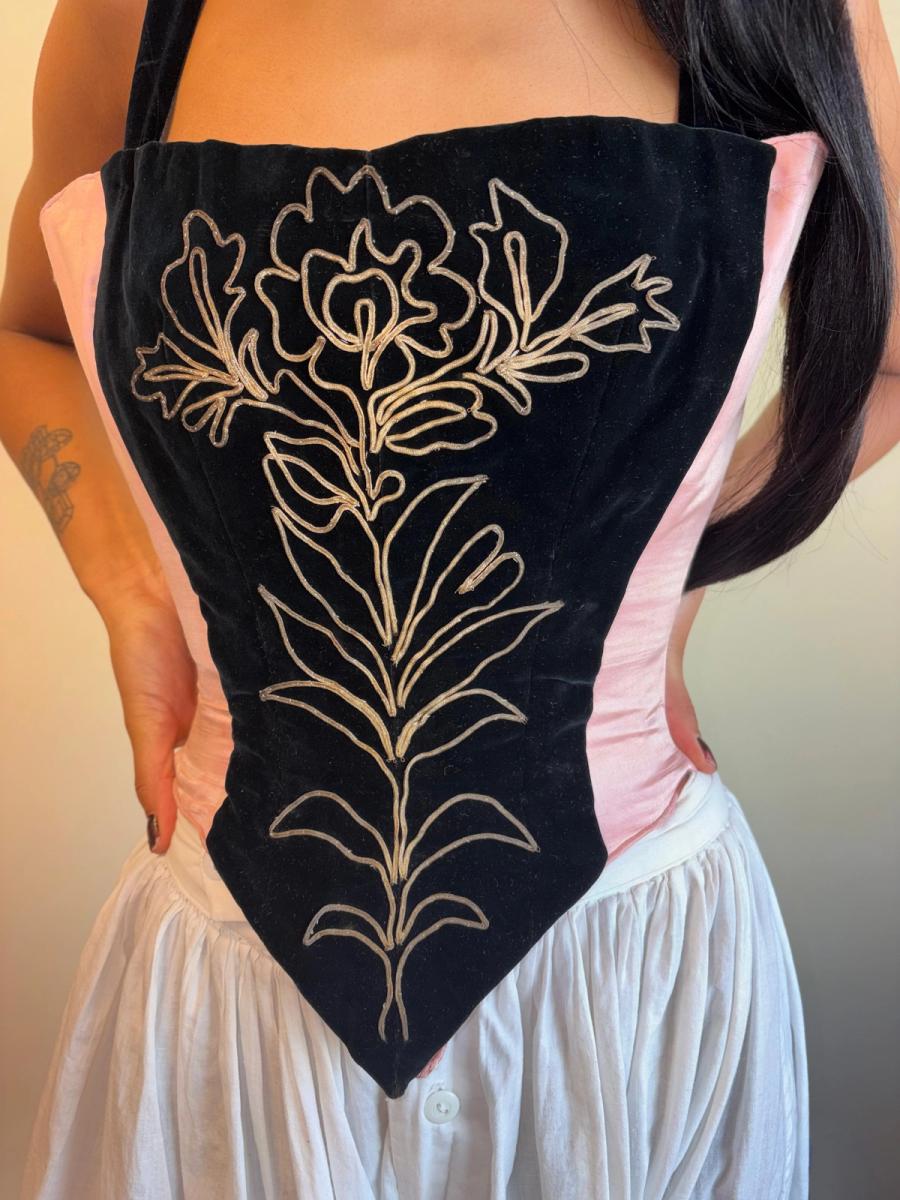 French Belle Époque Evening Bodice product image