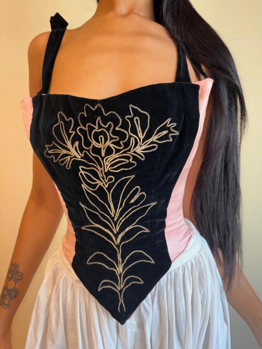 French Belle Époque Evening Bodice  product image
