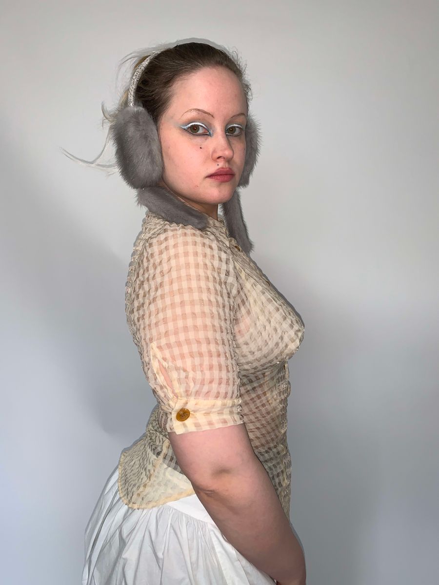 Vivienne Westwood Sheer Gingham Button Up product image