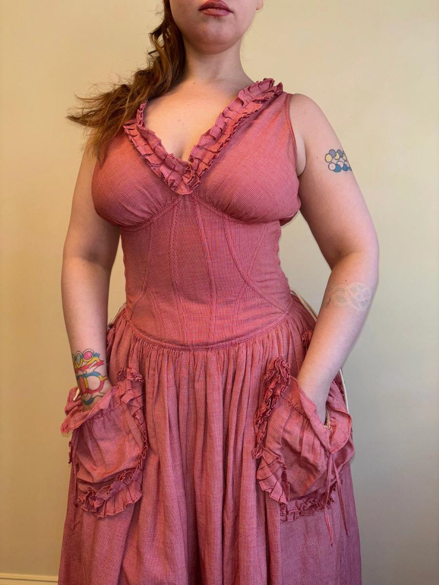 SS 1992 Chantal Thomass Corseted Sundress With Pockets product image