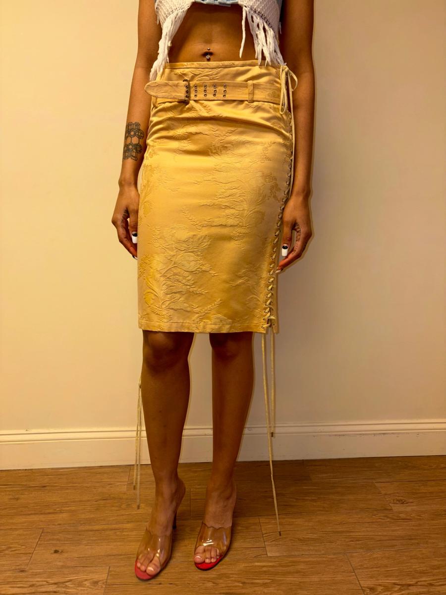 Jean-Paul Gaultier Jacquard Corset Skirt  product image