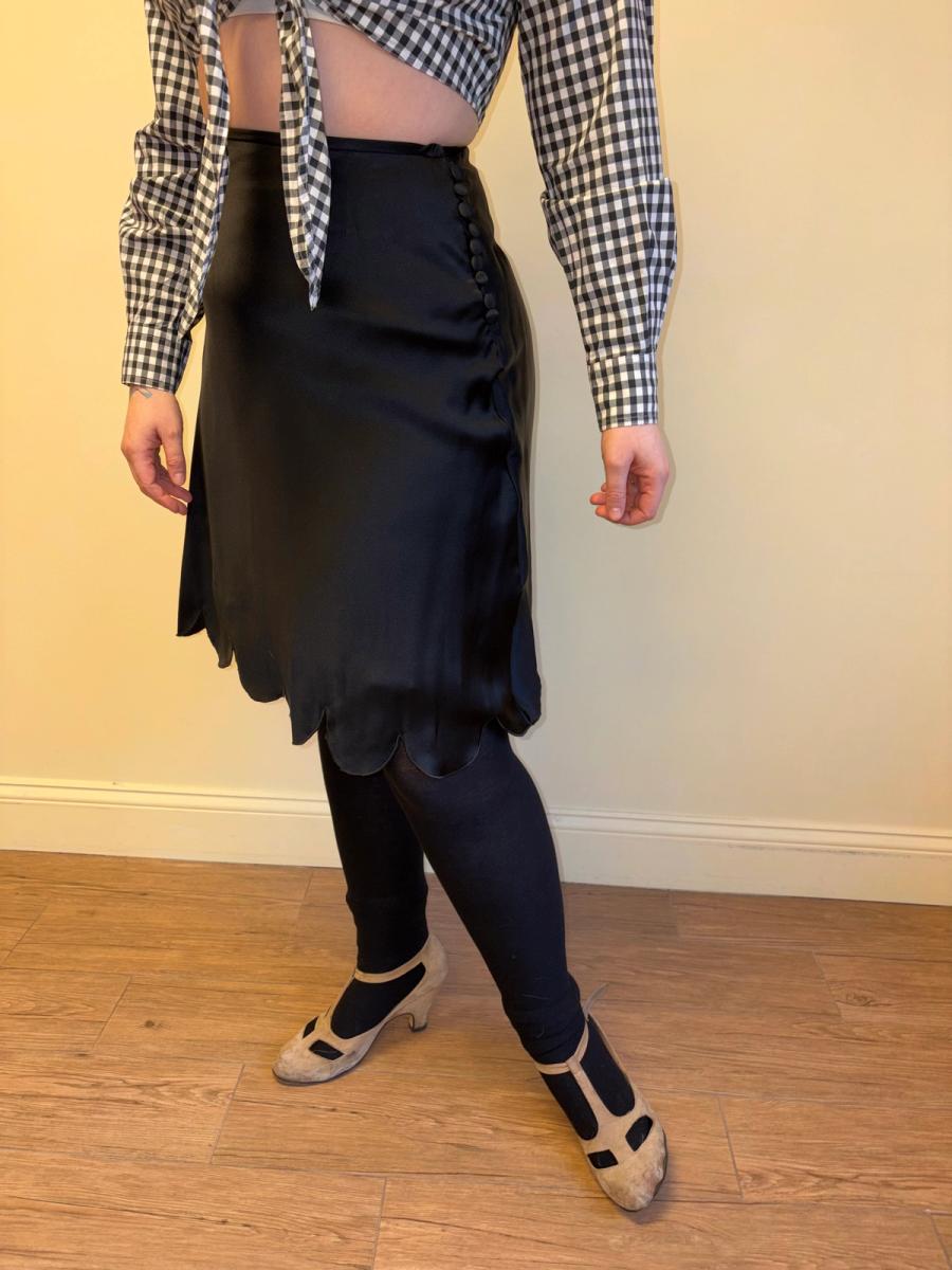 DressCamp 1930s-Inspired Bias Scalloped Skirt product image