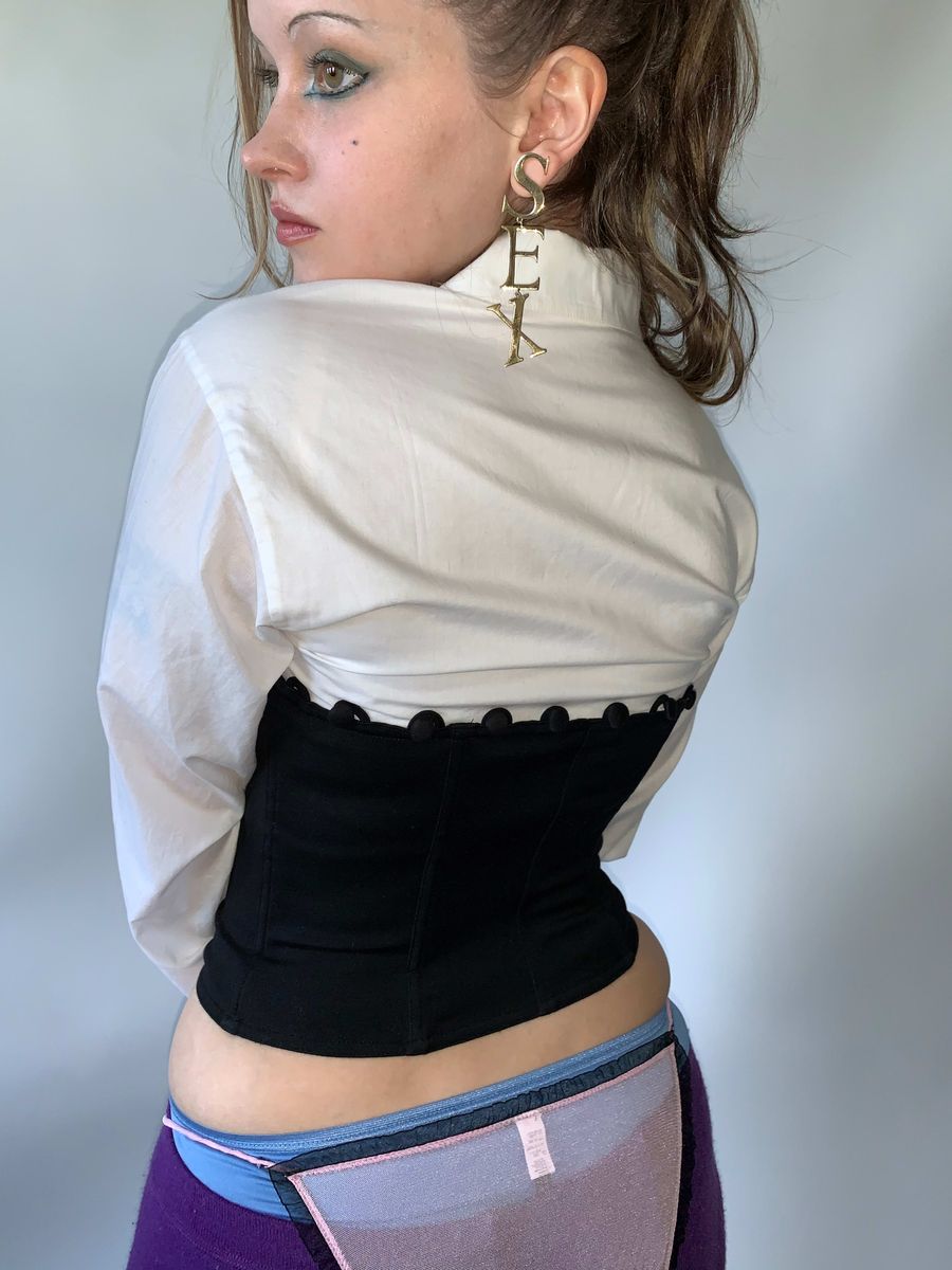Chantal Thomass Button Illusion Bustier product image