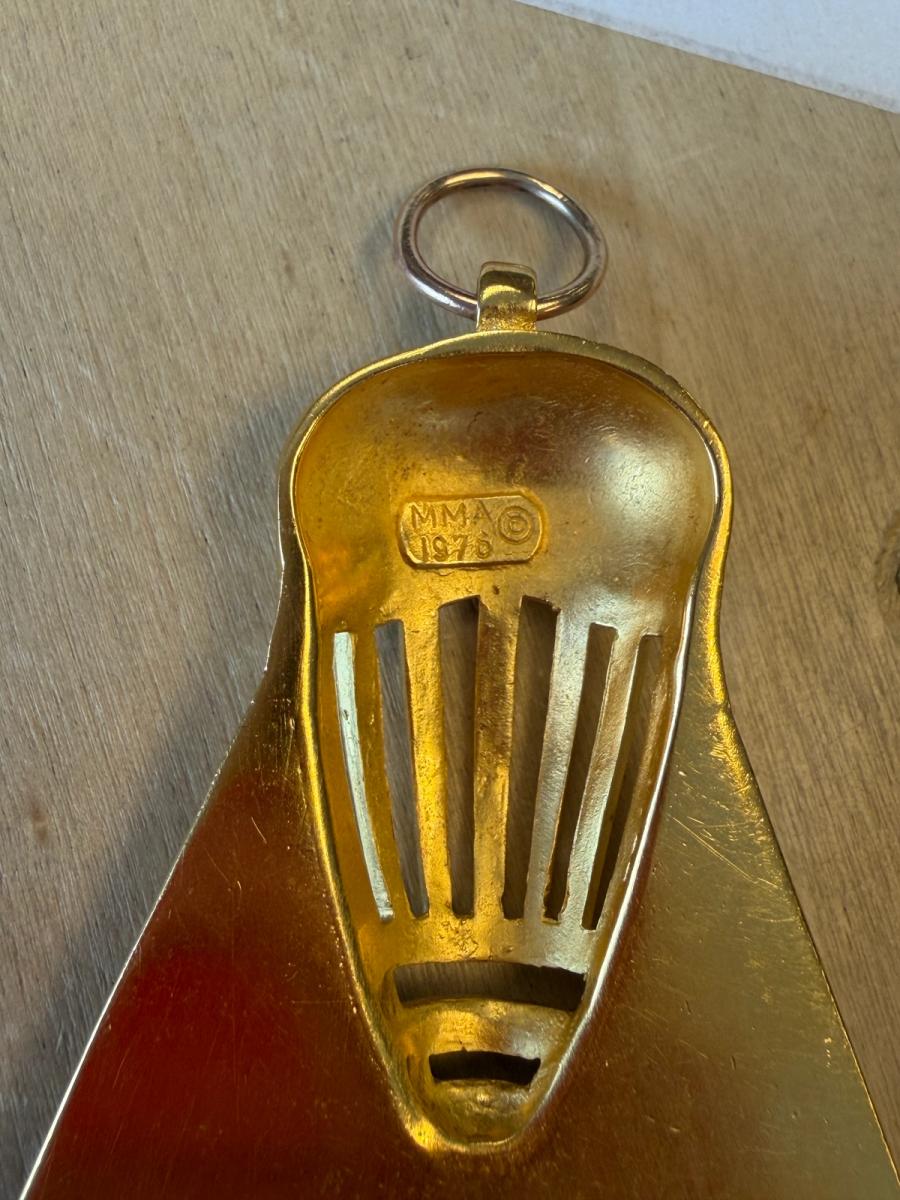 1970s Reproduction of Ancient Egyptian Gold Fly product image