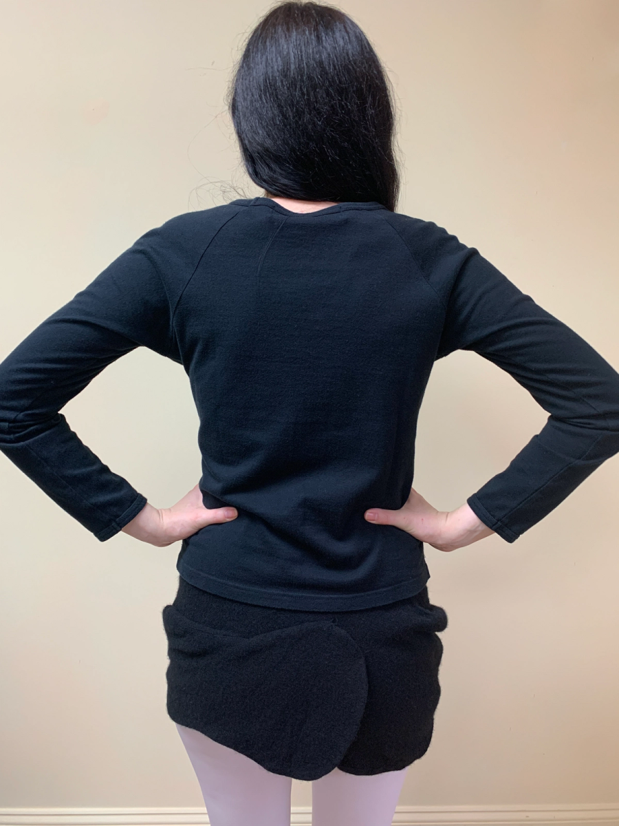 Obscure Desire of Bourgeoisie Logo Black Long Sleeve Shirt product image