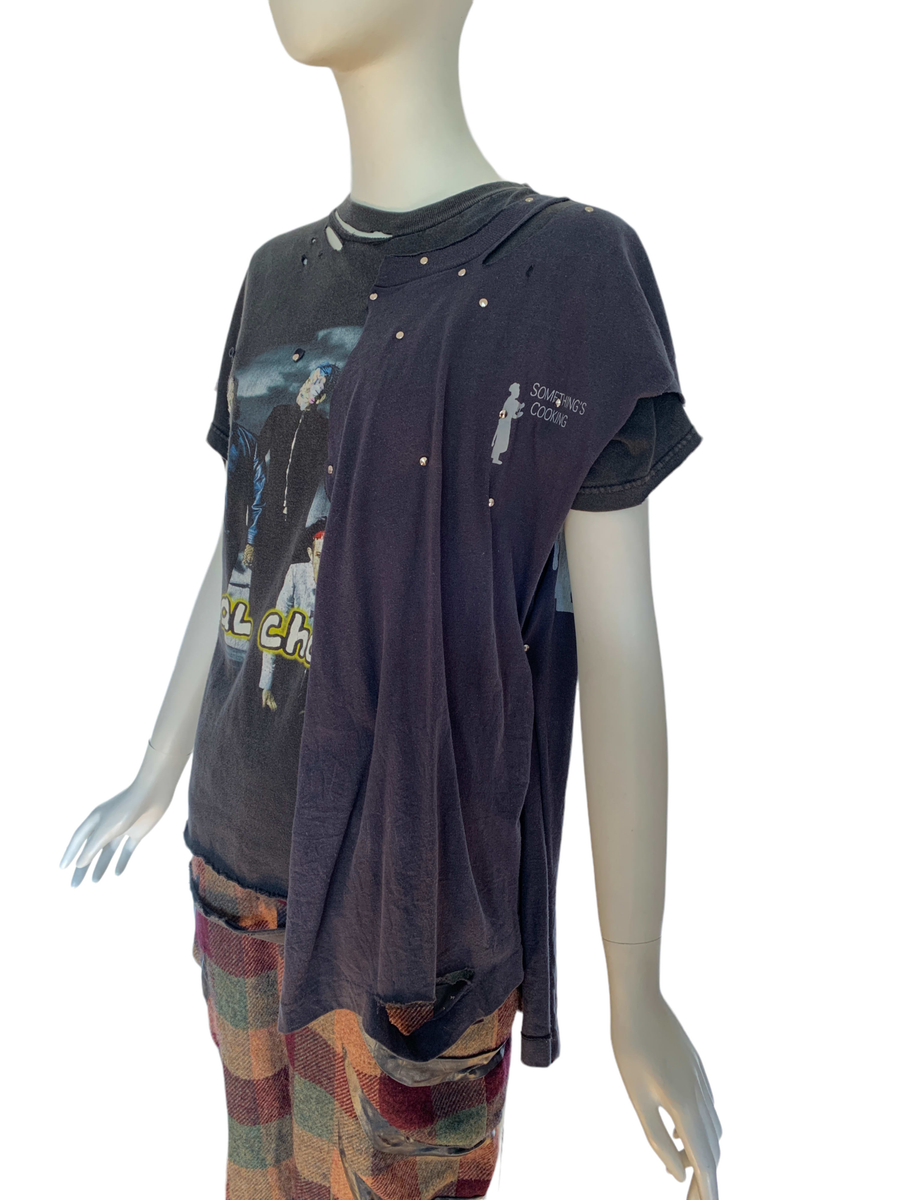 Yeah Right!! Deconstructed Band T-shirt product image